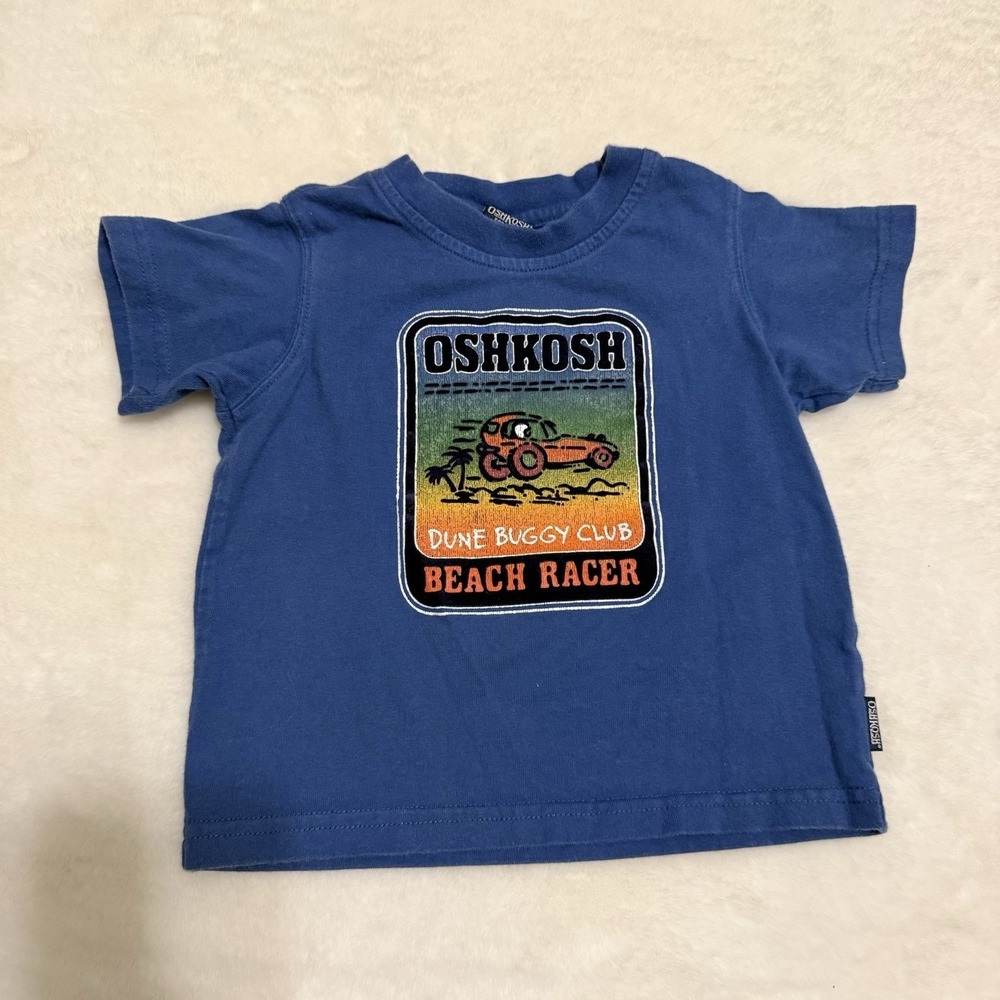 OSH KOSH B'GOSH 100% GENUINE T SHIRT Short Sleeves OSHKOSH ATHLETIC COMPANY 18m